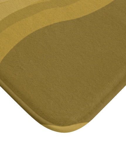 Brown Wavey 34" x 21" Bath Mat
