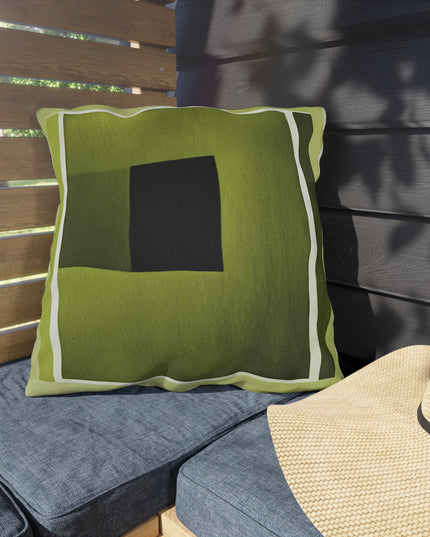 Lemongrass Shadow 20" x 20" Outdoor Pillow