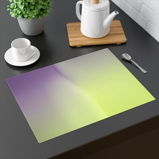 Purple Golden Fade Placemat, 1 pc