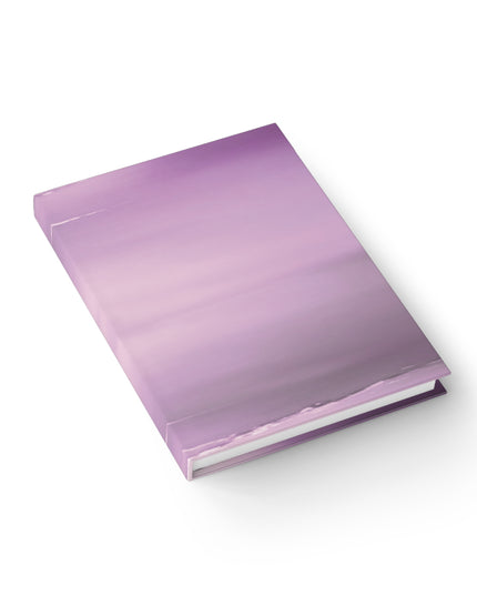 Dark Pink Sea Amethyst Fog 5" x 7" Journal - 128 Blank pages