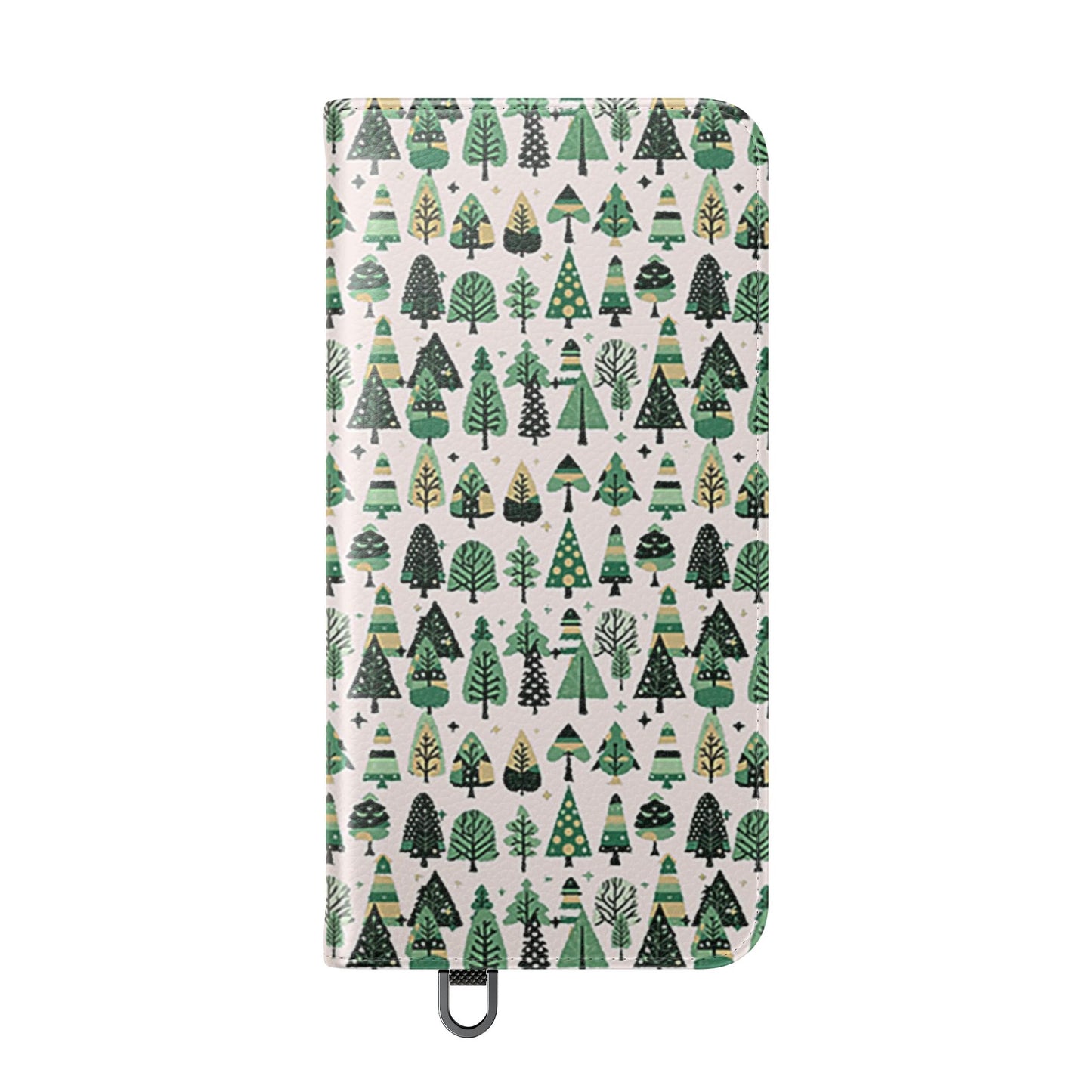 Mini Vintage Green Trees Flip Cases, Samsung Galaxy S25 Plus