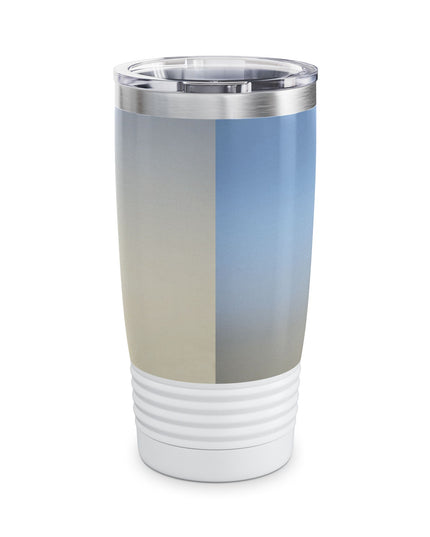 Cobalt Fade Ringneck Tumbler, 20oz in white