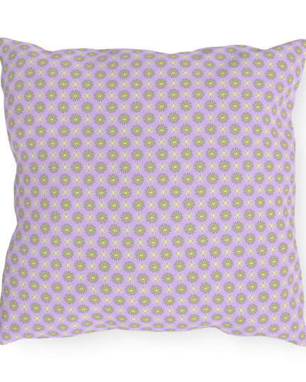 Magenta Star-crossed Bodies 16" x 16" Outdoor Pillow
