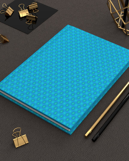 Light Blue Star-crossed Bodies Hardcover Journal Matte with 150 lined pages, 5.75" x 8"