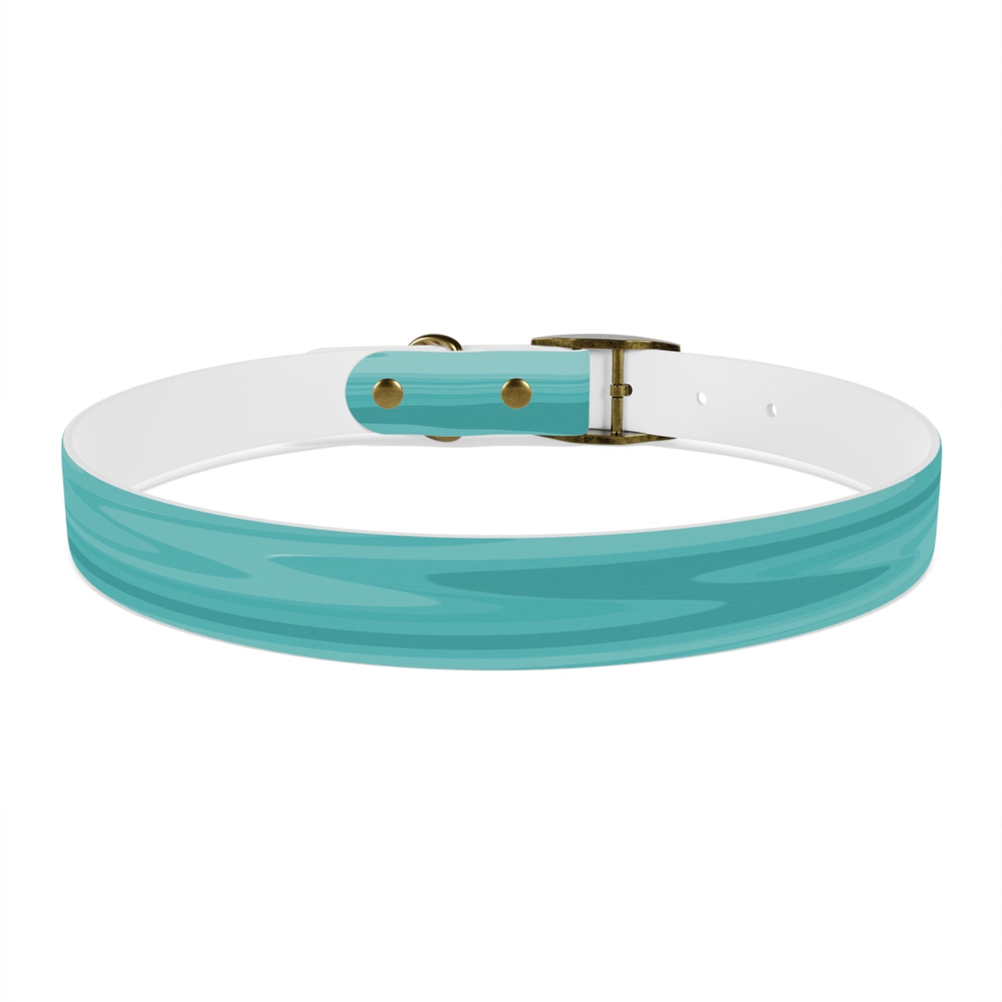 Tif Green Wavey Extra Large Dog Collar