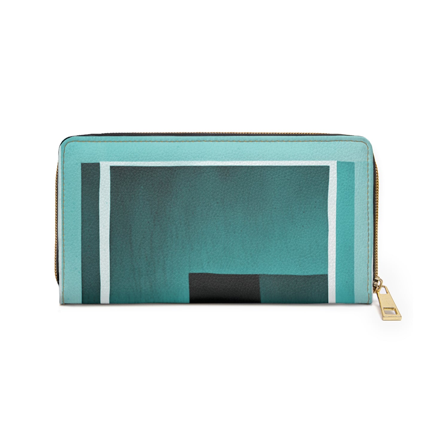 Beta Shadow Elegant Abstract Zipper Wallet - Stylish & Functional Accessory for Everyday Use