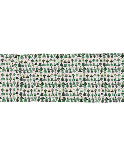 Mini Green Trees Light Scarf