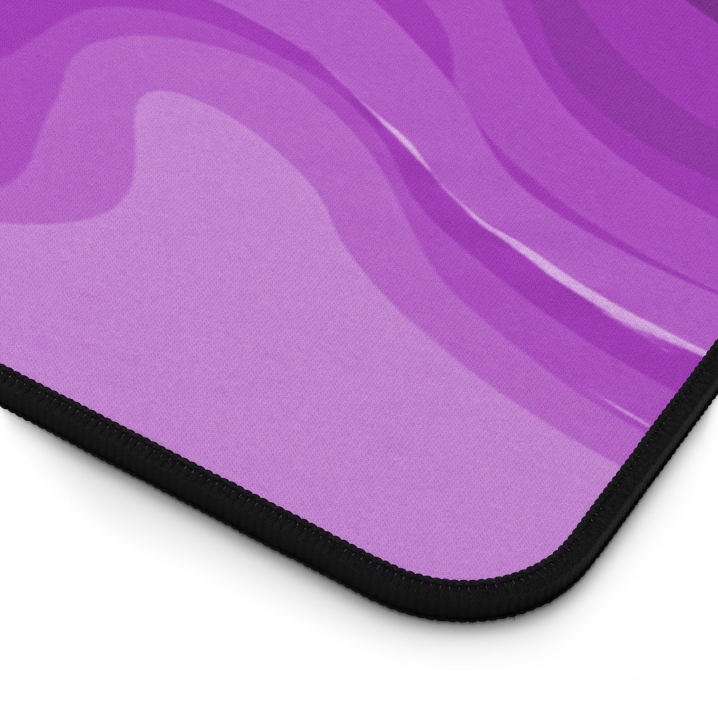 Wavey Purple Wavey 12" x 22" Desk Mat