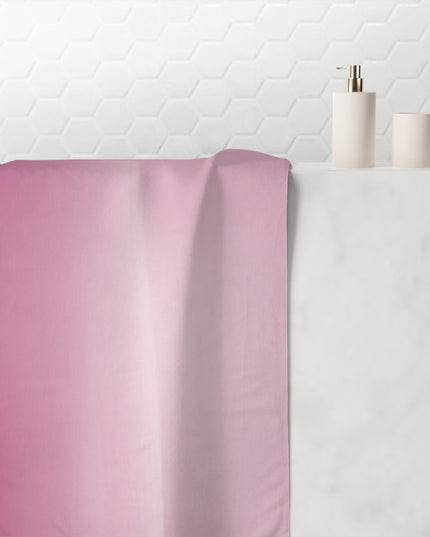 Pink Plush Fade 30" x 60" Mink-Cotton Towel (50% polyester, 50% cotton)