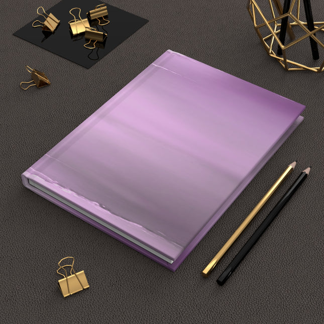 Dark Pink Sea Amethyst Fog 5.75" x 8" Hardcover Journal Matte with 150 lined pages