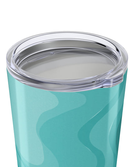 Tif Green Wavey Tumbler 20oz