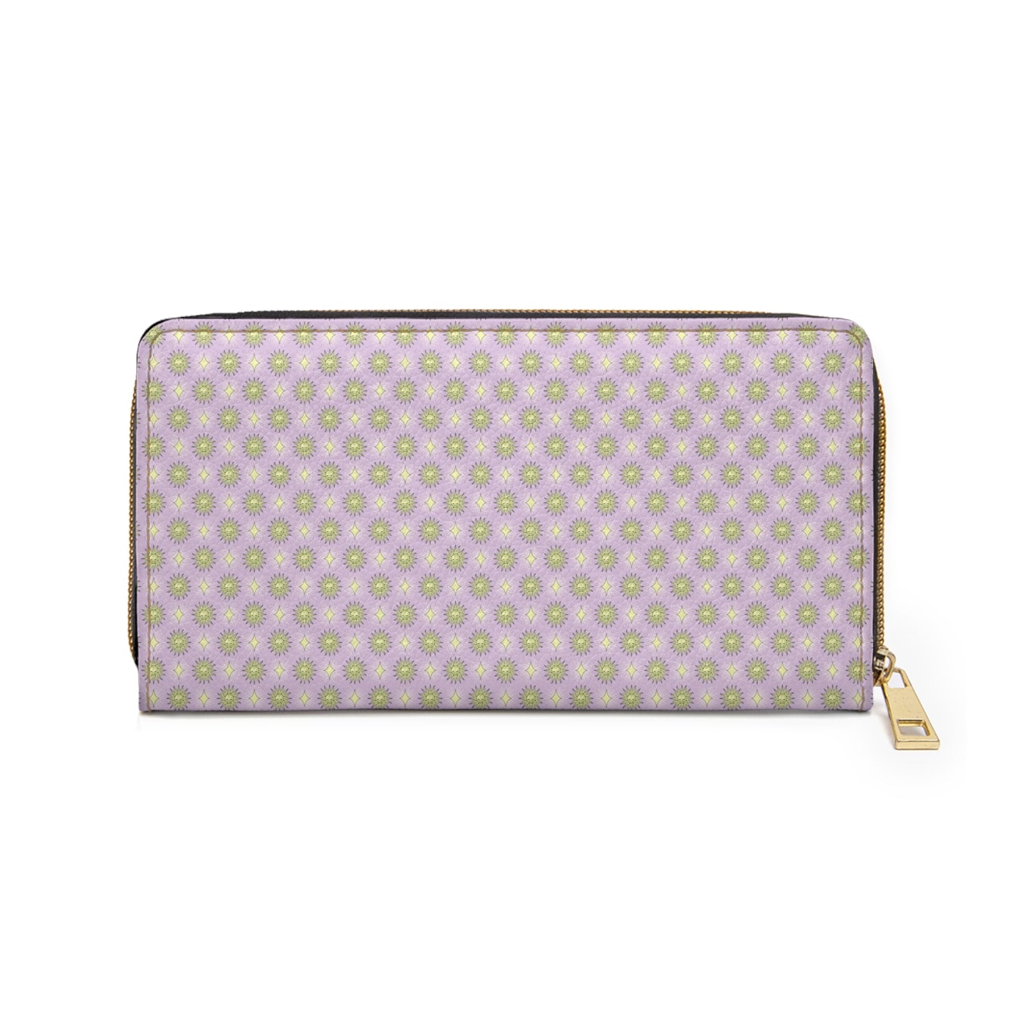 Magenta Star-crossed Bodies Elegant Abstract Zipper Wallet - Stylish & Functional Accessory for Everyday Use