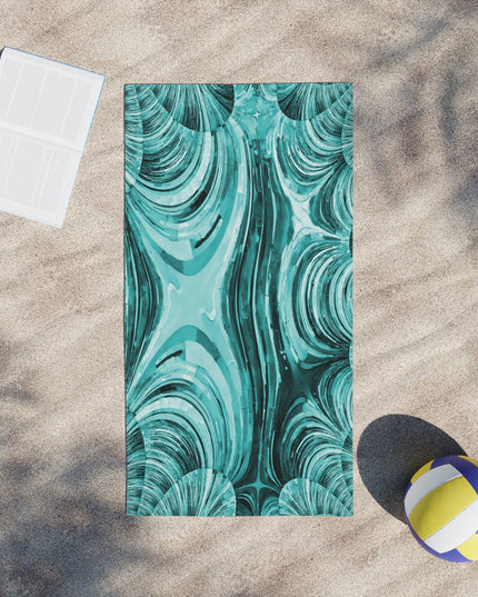 Uzi Spiral Tif Beach Towel, 24" x 44"