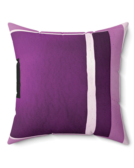 Magenta Shadow 20" x 20" Faux Suede Square Pillow