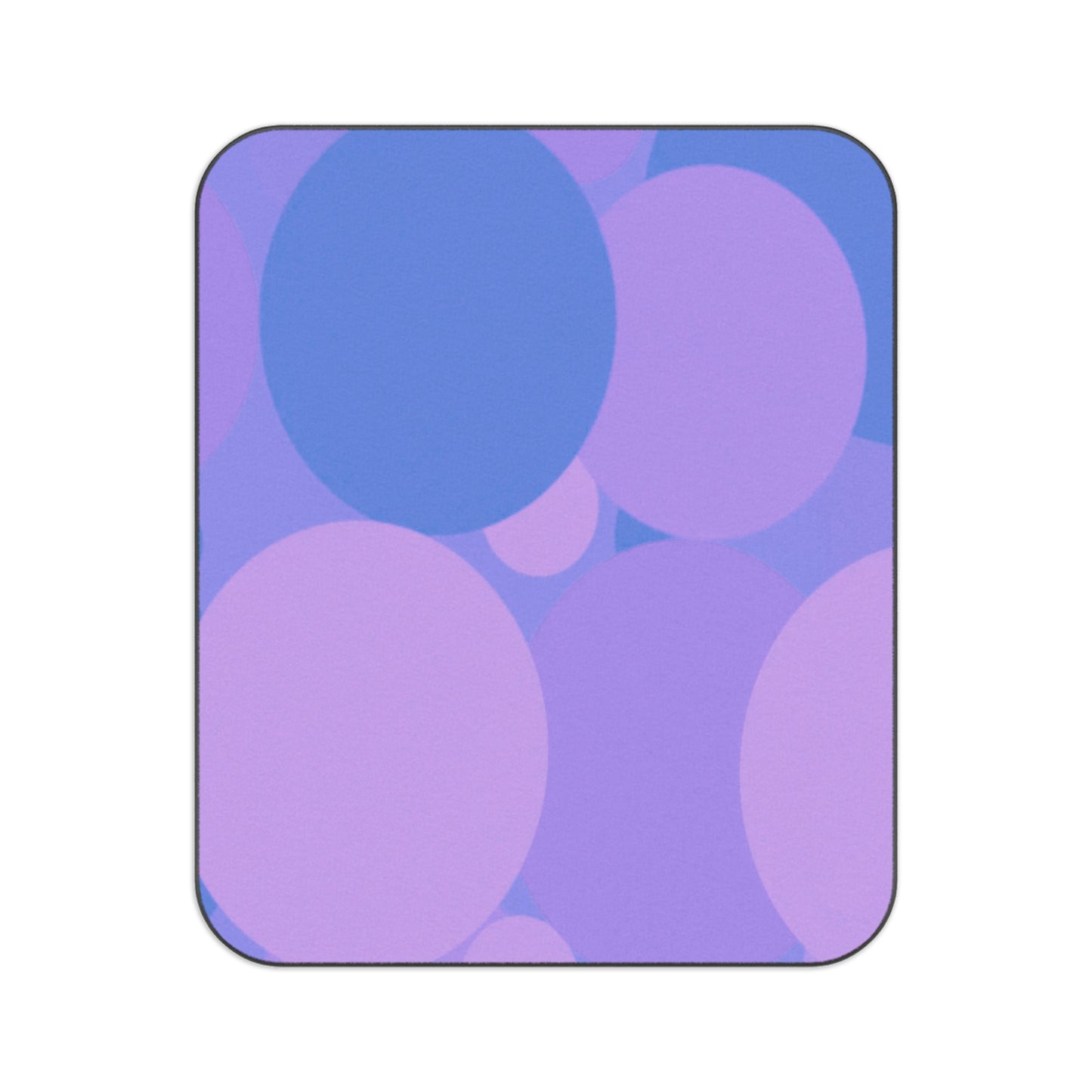 Pastel Purple Family Patches 61" × 51" Picnic Blanket