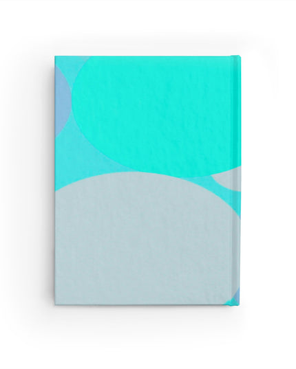 Pastel Tan and Tif Patches 5" x 7" Journal - 128 Blank pages
