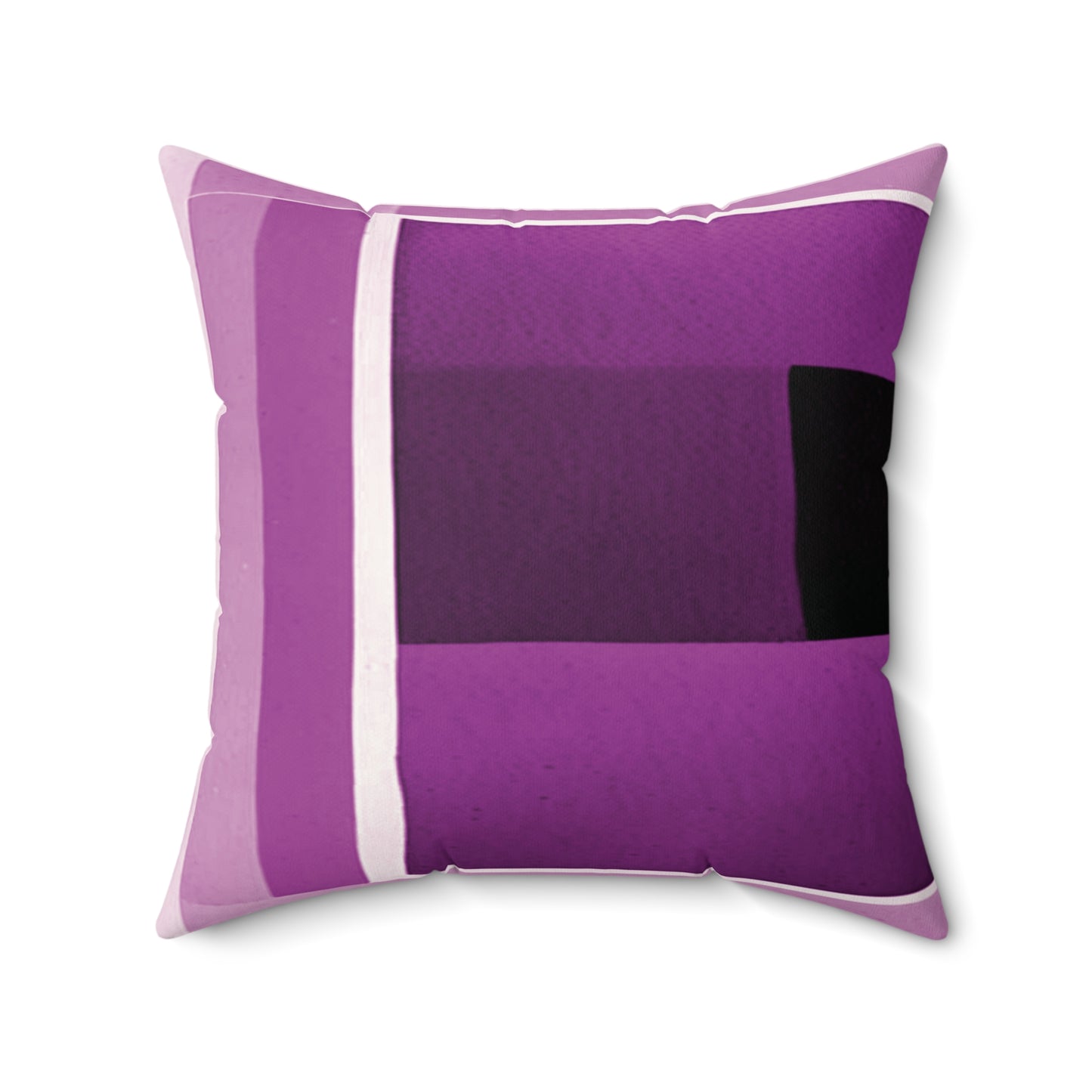 Magenta Shadow 20" x 20" Faux Suede Square Pillow