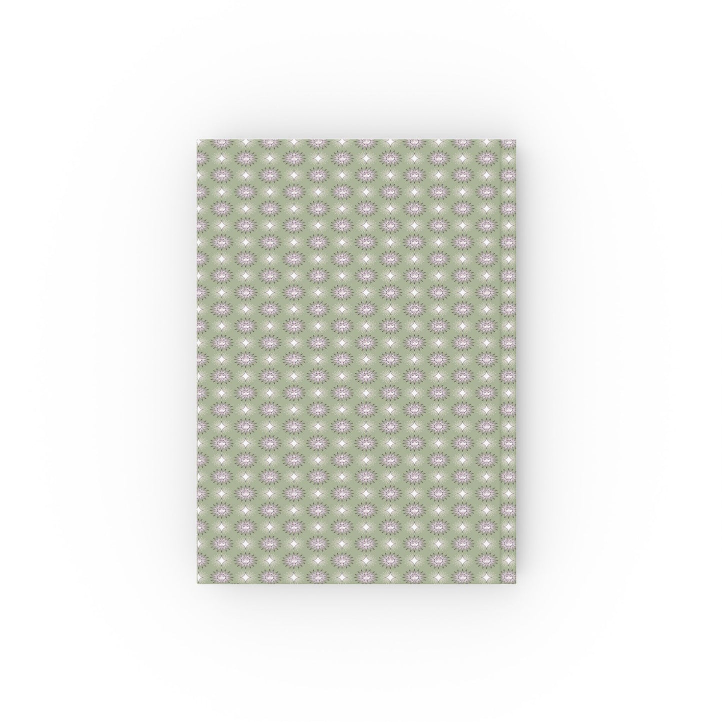 Olive Star-crossed Bodies Hard Backed Journal with 128 blank pages, 5.2" x 7.4"
