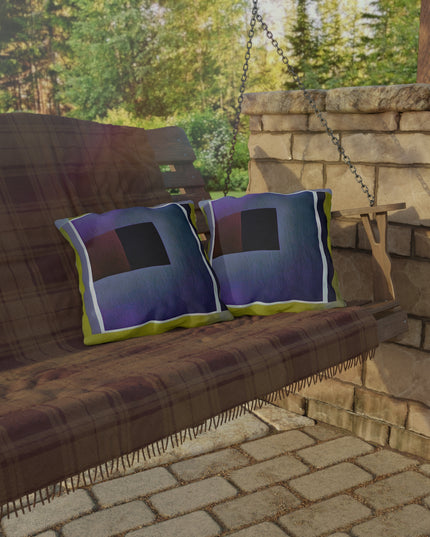 Zeta Shadow 16" x 16" Outdoor Pillow