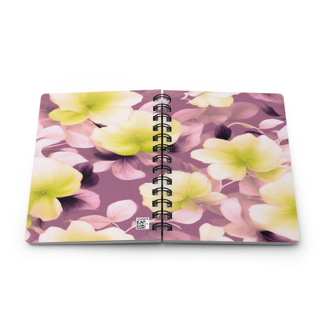 Lemon Blossom Floral Bunch Bound Journal, 5" x 7" 150 pages