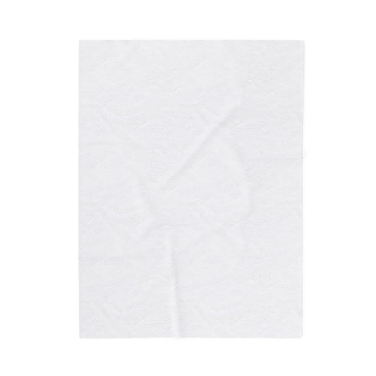 Sephia Sea Dark Fog Velveteen Plush Blanket, 30" x 40"