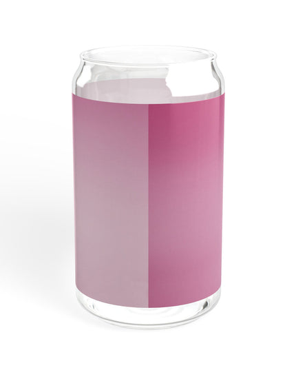 Pink Blush Fade Sipper Glass, 16oz