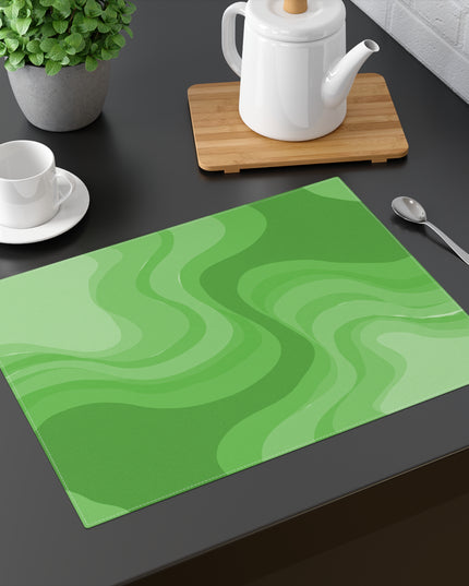 Greenie Meanie Wavey Placemat, 1 pc