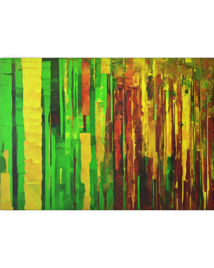 Striped Beta 8" x 11" Glass Cutting Board
