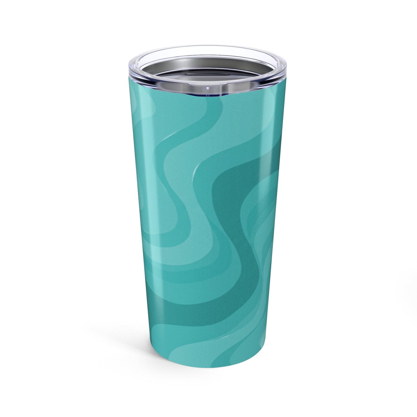 Tif Green Wavey Tumbler 20oz