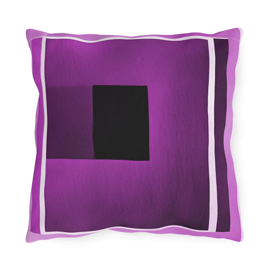 Magenta Shadow 16" x 16" Outdoor Pillow