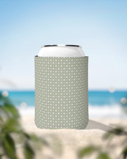 Olive Star-crossed Bodies 12 oz Can Cooler Sleeve