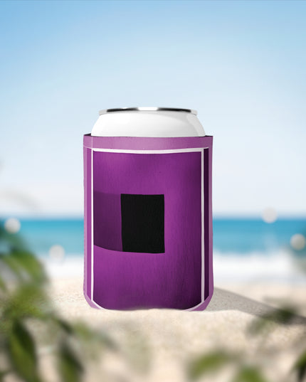 Magenta Shadow 12 oz Can Cooler Sleeve