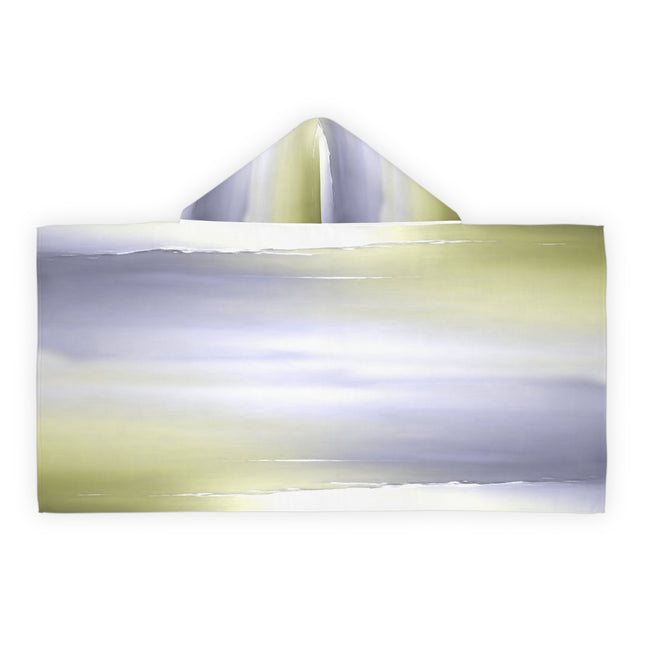 Lavender Sea Golden Fog Youth Hooded Towel, 24" x 48"