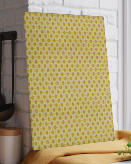 Lemongrass Star-crossed Bodies Glass Cutting Board, 11" x 15"