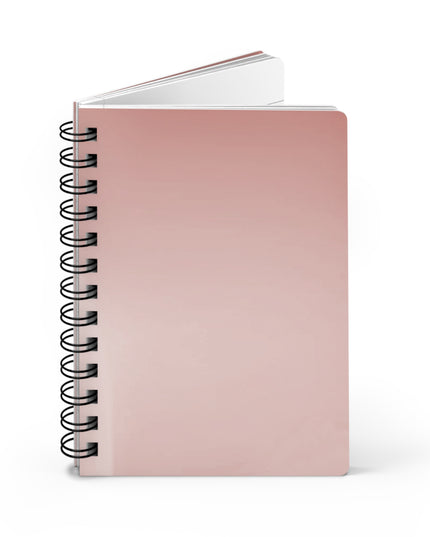 Rose Red Fade Spiral Bound Journal, 5" x 7" 150 pages