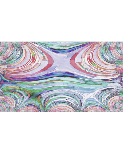 Uzi Spiral Pastels Mink-Cotton Towel (50% polyester, 50% cotton),  30" x 60"