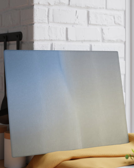 Cobalt Fade 11" x 15" Glass Cutting Board