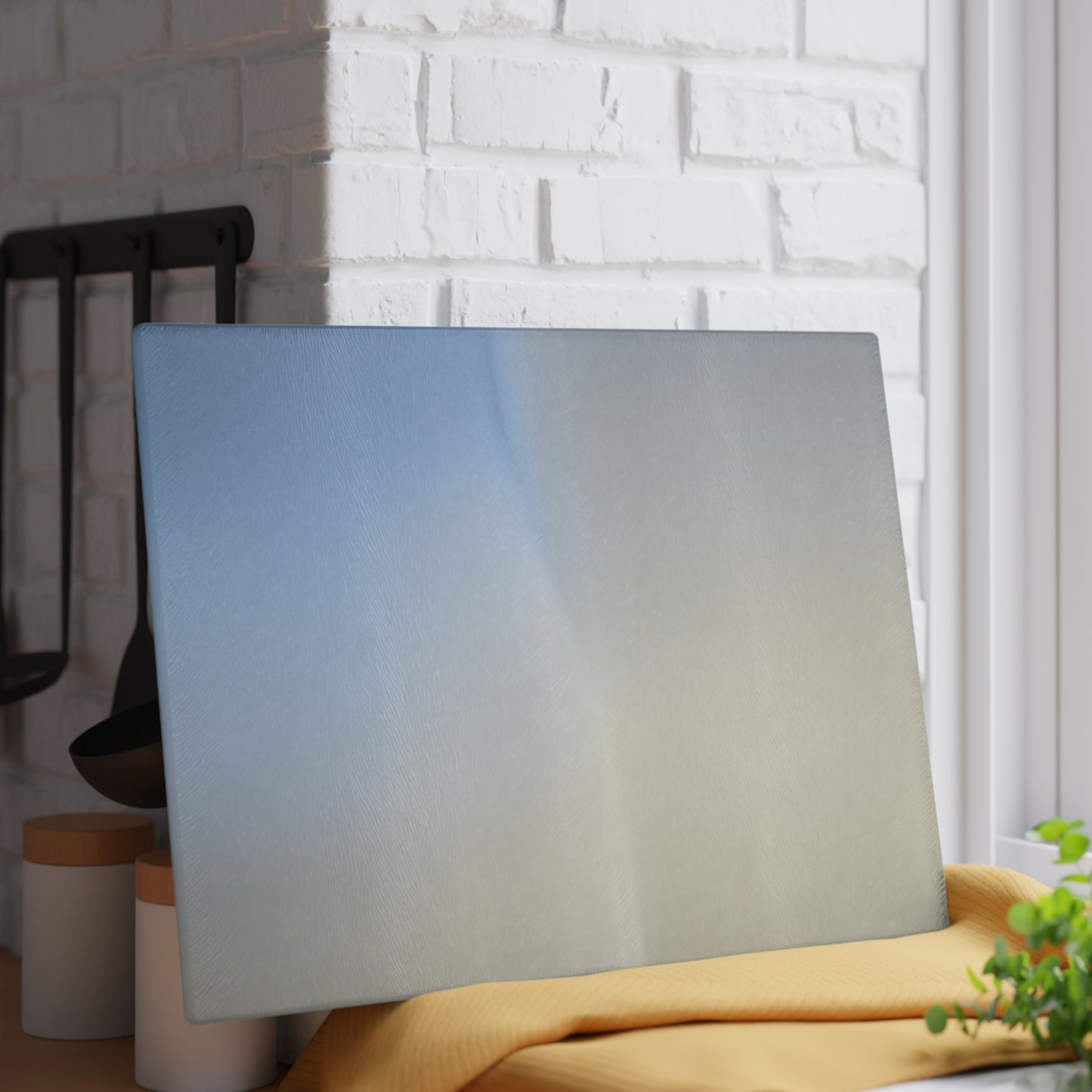 Cobalt Fade 11" x 15" Glass Cutting Board
