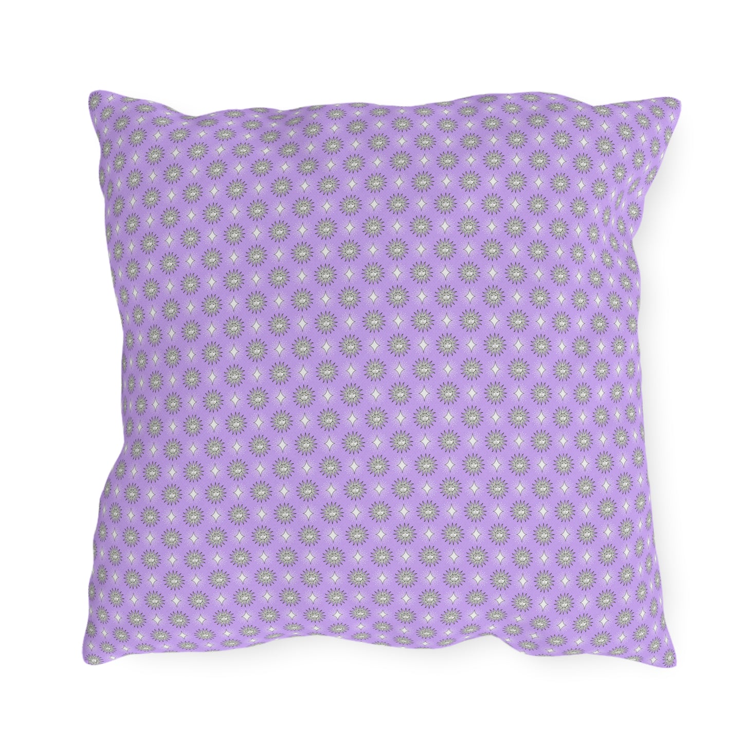 Lavender Star-crossed Bodies 18" x 18" Outdoor Pillow