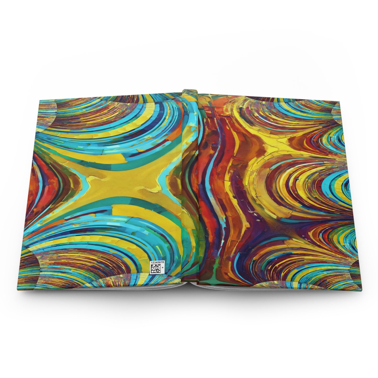 Uzi Spiral Alpha 5.75" x 8" Hardcover Journal Matte with 150 lined pages