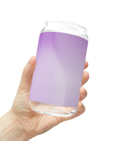 Soft Lavender Fade Sipper Glass, 16oz