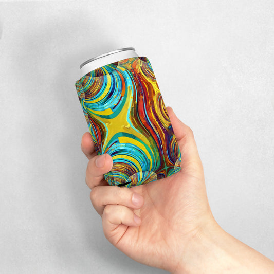 Uzi Spiral Alpha 12 oz Can Cooler Sleeve