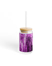 With lid and straw / 16oz