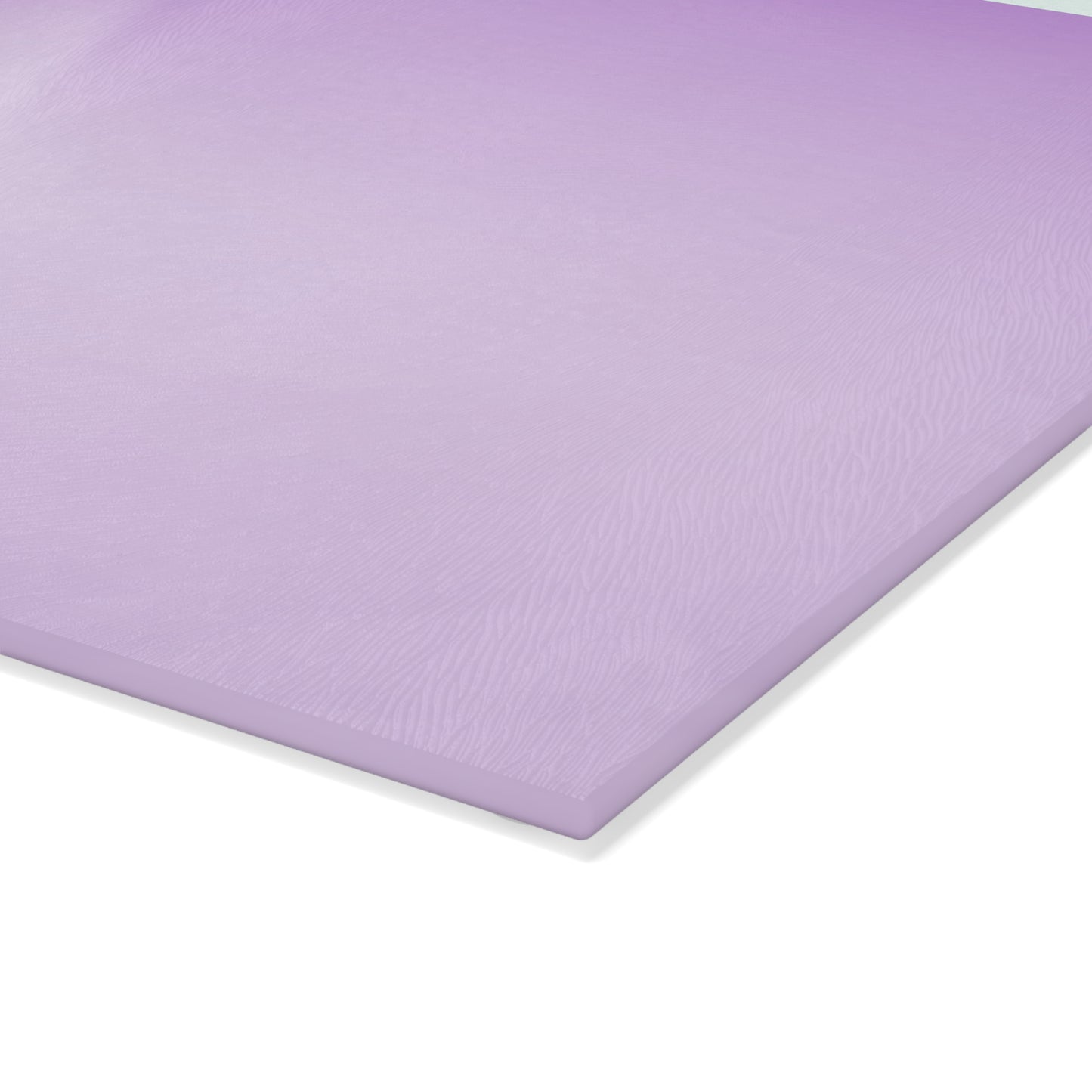 Soft Lavender Fade 8" x 11" Glass Cutting Board