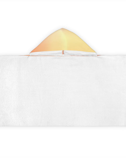 Hot Peach Fade Youth Hooded Towel, 24" x 48"