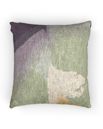 Purple Golden Fade Woven Pillow, 17" x 18"