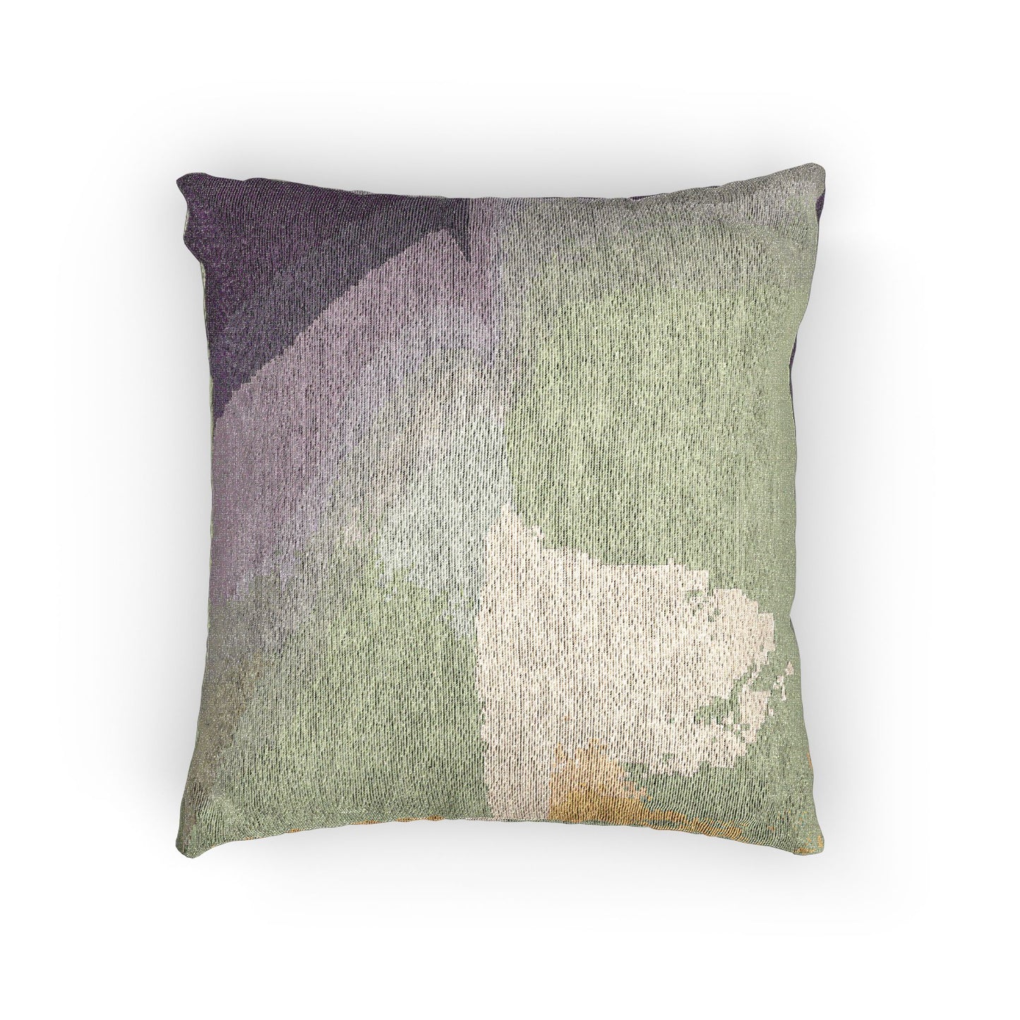 Purple Golden Fade Woven Pillow, 17" x 18"