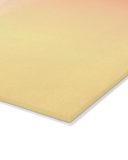 Hot Peach Fade 8" x 11" Glass Cutting Board