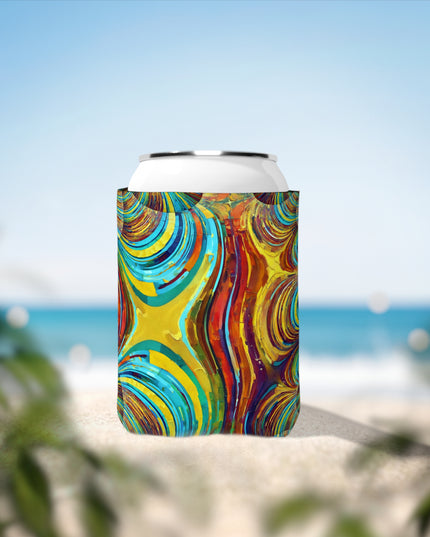 Uzi Spiral Alpha 12 oz Can Cooler Sleeve
