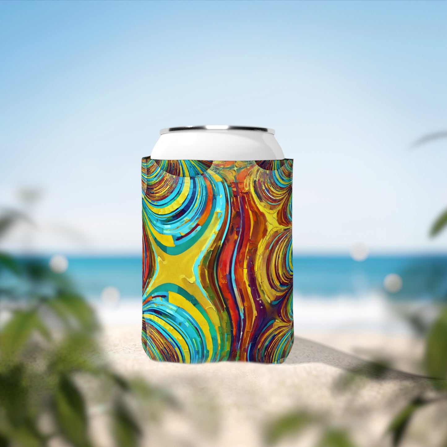 Uzi Spiral Alpha 12 oz Can Cooler Sleeve